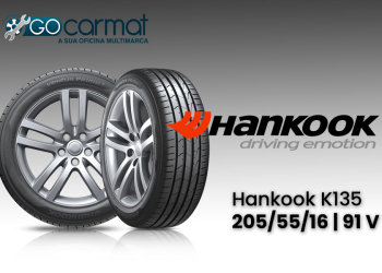 2 pneus Hankook K135 | 205/55/16 | 91 V + Montagem