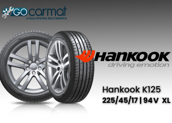 2 pneus Hankook K125 | 225/45/17 | 94 V XL + Montagem