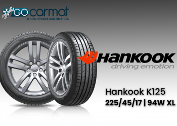 2 pneus Hankook K125 | 225/45/17 | 94W XL + Montagem