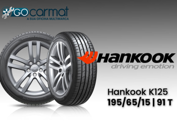 2 pneus Hankook K125  195/65/15 91 H + Montagem